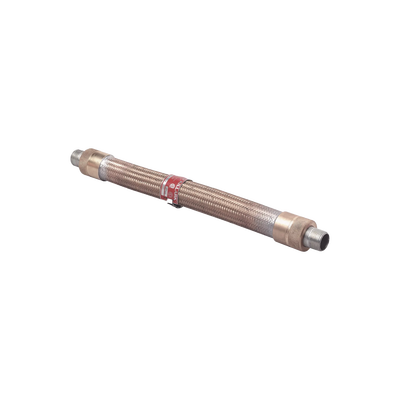 Cople Flexible con Trenzado de Bronce de 1/2" x 15". Cople Flexible con Trenzado de Bronce de 1/2" x 15".