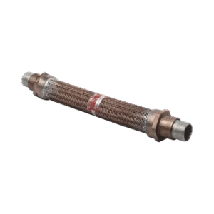 Cople Flexible con Trenzado de Bronce de 2" x 24".