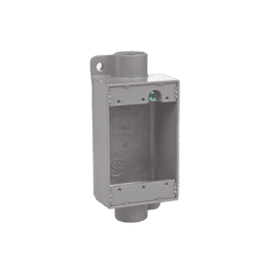 Caja Rectangular Tipo FSC de Aluminio libre de Cobre de 1/2".