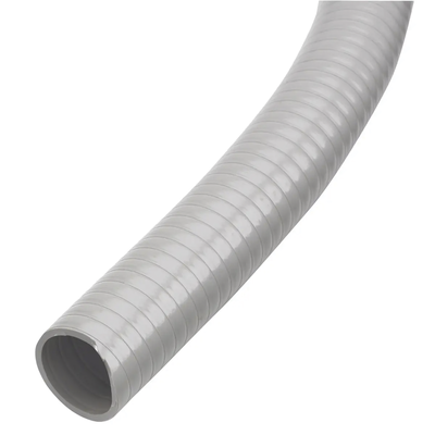 Manguera hermética tipo PolyTuff no metálica, gris de 1 1/2" / 50 pies (15.24 m) / Uso comercial-industrial.