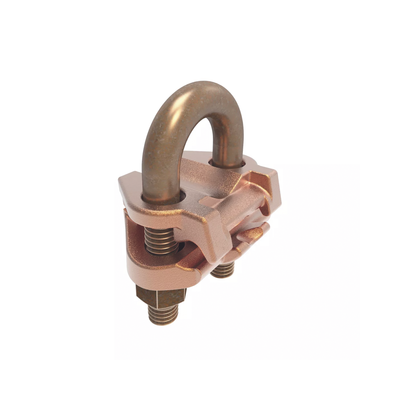 Conector Mecánico para Cable Calibre 4 a 2/0 AWG / Paralelo o 90° a Tubo de 3/8" o Varilla de 5/8" - 3/4". Conector Mecánico para Cable Calibre 4 a 2/0 AWG / Paralelo o 90° a Tubo de 3/8" o Varilla de 5/8" - 3/4".