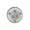 Clavija Entrada Recta/ 15A 125V/ 2 Polos 3 Hilos/ Nema 5-15P/ Grado Industrial- Comercial.