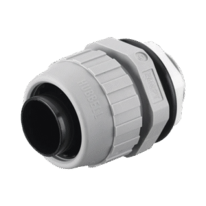 Conector Recto de Nylon de 3/4" para Tubería Liquidtight Polytuff.