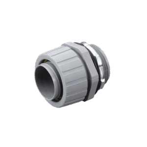 Conector Recto de Nylon de 1" para Tubería Liquidtight Polytuff. Conector Recto de Nylon de 1" para Tubería Liquidtight Polytuff.