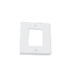 Tapa para Contacto Rectangular Color Blanco.