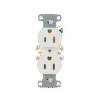 Contacto Duplex 15A 125V/ 2 Polos 3 Hilos/ Nema 5-15R/ Color Blanco.