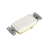 Interruptor Unipolar Residencial 15 A 120-277 V, Cableado Lateral y Trasero, Color Blanco.