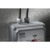 Conector de cable, estilo europeo para conductores de 0.59" a 1 ", 1", gris.