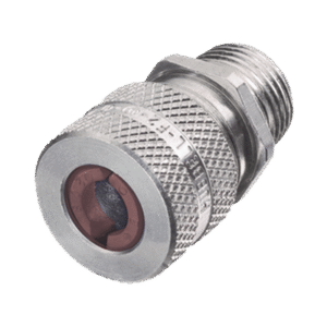 Conector de cable, de aluminio macho recto, .50 - .63 ", 1/2".