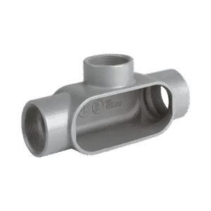 Caja Condulet Tipo T de 1" / Aluminio libre de Cobre. Caja Condulet Tipo T de 1" / Aluminio libre de Cobre.