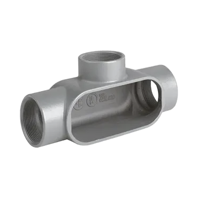 Caja Condulet Tipo T de 1" / Aluminio libre de Cobre. Caja Condulet Tipo T de 1" / Aluminio libre de Cobre.