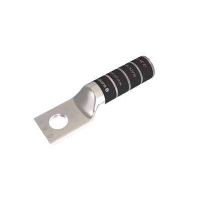 Zapata Terminal Tipo Compresión de Barril Largo para Tornillo de 1/2" y Cable 2/0 AWG.