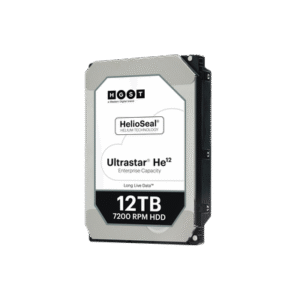 Disco Duro Enterprise 12 TB / Wester Digital (WD) / Serie Ultrastar / Recomendado para Data Center y NVRs de Alta Capacidad / Alto Performace