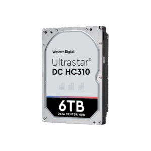 Disco Duro Enterprise 6 TB / Wester Digital (WD) / Serie Ultrastar / Recomendado para Data Center y NVRs de Alta Capacidad / Alto Performace