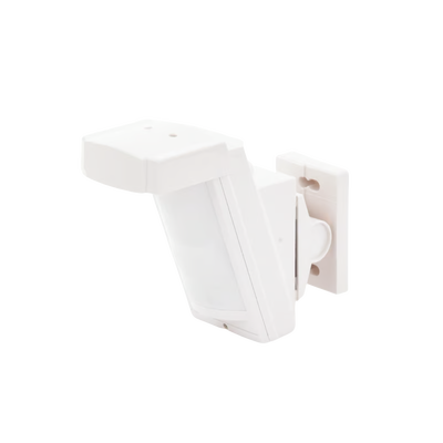 Detector de Movimiento / 100% Exterior / Cableado / Hasta 12 metros a 85&deg; de cobertura/ Instalación a 3 metros / Compatible con cualquier panel de alarma