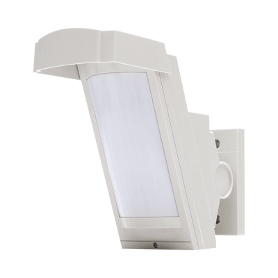 Detector de Movimiento / 100% Exterior / Cableado / Hasta 12 metros a 85&deg; de cobertura/ Instalación a 3 metros / Compatible con cualquier panel de alarma