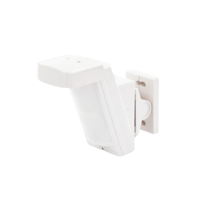 Detector de Movimiento con Anti-enmascaramiento / 100% Exterior / Cableado / Hasta 12 metros a 85° de cobertura/ Instalación a 3 metros / Compatible con cualquier panel de alarma
