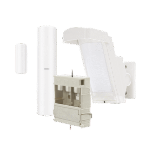 Detector de Movimiento PIR Antimascara / 100% Exterior / Inalámbrico / Hasta 12 metros a 85°; de cobertura/ Instalación a 3 metros / Incluye transmisor DS-PDMC-EG2-WB(B) para paneles AXPRO