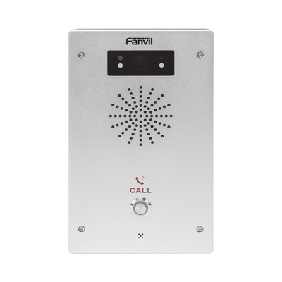 Video Intercomunicador IP, 2 líneas SIP, 2 relevadores con botón para llamada, Onvif, anti-vandálico, PoE, IP65 e IK10, PoE Video Intercomunicador IP, 2 líneas SIP, 2 relevadores con botón para llamada, Onvif, anti-vandálico, PoE, IP65 e IK10, PoE