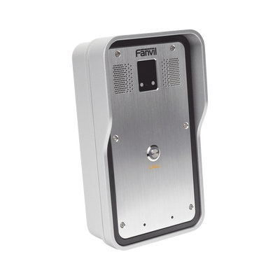 Video intercomunicador SIP para botón de pánico, PoE, Onvif con 1 relevador integrado. Video intercomunicador SIP para botón de pánico, PoE, Onvif con 1 relevador integrado.