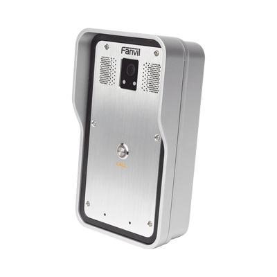 Video intercomunicador SIP para botón de pánico, PoE, Onvif con 1 relevador integrado. Video intercomunicador SIP para botón de pánico, PoE, Onvif con 1 relevador integrado.