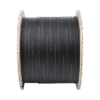 Carrete de 1 km de Fibra Óptica Drop, Interior/Exterior G.657A2 Monomodo de 1 hilo (unifibra), Dieléctrica, Forro Negro