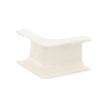 Esquinero interior, para uso con canaleta LD5, material ABS, Color Blanco Mate