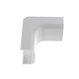 Esquinero interior, para uso con canaleta LD5, material ABS, Color Blanco
