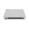 ONU Dual EPON/GPON / 8 Puertos PoE 802.3at Gigabit / Wi-Fi Doble banda 2.4 y 5 GHz / 1 Puerto SC/UPC