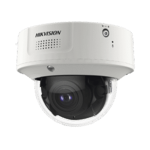 Domo IP 4 Megapixel / Lente Mot. 2.8 - 12 mm / 40 mts IR EXIR / IP67 / IK10 / H.265+ / Conteo de Personas por Detección de Rostro (Base de Datos) / WDR 140 dB / DeepinView / 2 Micrófonos Integrados