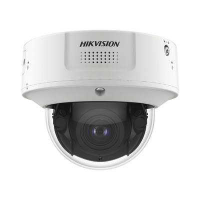 Domo IP 8 Megapixel / Lente Mot. 2.8 a 12 mm / DARKFIGHTER / WDR 120 dB / IK10 / 30 mts IR / Conteo Facial / Detección Facial / Interior / PoE / Búsqueda por Atributos / Micrófono Integrado / Micro SD Domo IP 8 Megapixel / Lente Mot. 2.8 a 12 mm / DARKFIGHTER / WDR 120 dB / IK10 / 30 mts IR / Conteo Facial / Detección Facial / Interior / PoE / Búsqueda por Atributos / Micrófono Integrado / Micro SD
