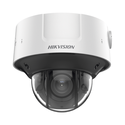 Domo IP 4 Megapixel / Lente Mot. 2.8 a 12 mm / Conteo de Personas / WDR 140 dB / 30 mts IR EXIR / DARKFIGHTER / Exterior IP67 / IK10 / Detección Facial / Búsqueda por Atributos / microSD