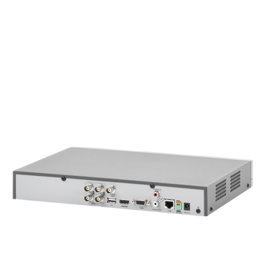 DVR 4 Canales TurboHD + 2 Canales IP / 5 Megapixel Lite - 3K Lite / Acusense (Evita Falsas Alarmas) / Audio por Coaxitron / Reconocimiento de Rostros (Base de Datos) / 1 Bahía de Disco Duro / H.265+ / Salida de Video en Full HD DVR 4 Canales TurboHD + 2 Canales IP / 5 Megapixel Lite - 3K Lite / Acusense (Evita Falsas Alarmas) / Audio por Coaxitron / Reconocimiento de Rostros (Base de Datos) / 1 Bahía de Disco Duro / H.265+ / Salida de Video en Full HD