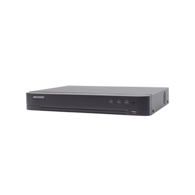 DVR 4 Canales TurboHD + 2 Canales IP / 5 Megapixel Lite - 3K Lite / Acusense (Evista falsas alarmas) / Audio por Coaxitron / 1 Bahía de Disco Duro / Salida de Video en Full HD DVR 4 Canales TurboHD + 2 Canales IP / 5 Megapixel Lite - 3K Lite / Acusense (Evista falsas alarmas) / Audio por Coaxitron / 1 Bahía de Disco Duro / Salida de Video en Full HD