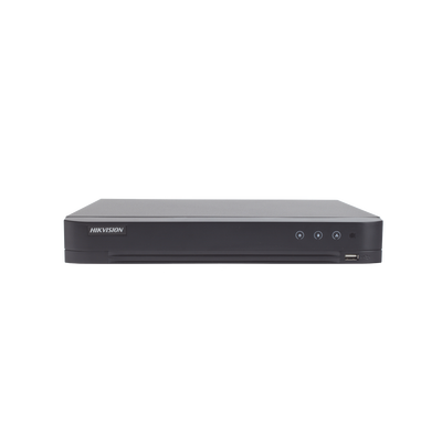 DVR 4 Canales TurboHD + 2 Canales IP / 5 Megapixel Lite - 3K Lite / Acusense (Evista falsas alarmas) / Audio por Coaxitron / 1 Bahía de Disco Duro / Salida de Video en Full HD DVR 4 Canales TurboHD + 2 Canales IP / 5 Megapixel Lite - 3K Lite / Acusense (Evista falsas alarmas) / Audio por Coaxitron / 1 Bahía de Disco Duro / Salida de Video en Full HD