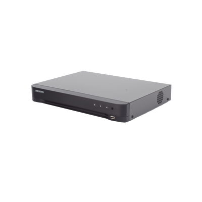 DVR 4 Canales TURBOHD + 2 Canales IP / 5 Megapixel Lite - 3K Lite / Audio de Dos Vías por Coaxitron / Reconocimiento Facial / ACUSENSE (Evista falsas alarmas) / 1 Bahía de Disco Duro / Salida de Video en Full HD DVR 4 Canales TURBOHD + 2 Canales IP / 5 Megapixel Lite - 3K Lite / Audio de Dos Vías por Coaxitron / Reconocimiento Facial / ACUSENSE (Evista falsas alarmas) / 1 Bahía de Disco Duro / Salida de Video en Full HD