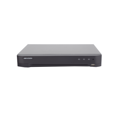 DVR 4 Canales TURBOHD + 2 Canales IP / 5 Megapixel Lite - 3K Lite / Audio de Dos Vías por Coaxitron / Reconocimiento Facial / ACUSENSE (Evista falsas alarmas) / 1 Bahía de Disco Duro / Salida de Video en Full HD DVR 4 Canales TURBOHD + 2 Canales IP / 5 Megapixel Lite - 3K Lite / Audio de Dos Vías por Coaxitron / Reconocimiento Facial / ACUSENSE (Evista falsas alarmas) / 1 Bahía de Disco Duro / Salida de Video en Full HD
