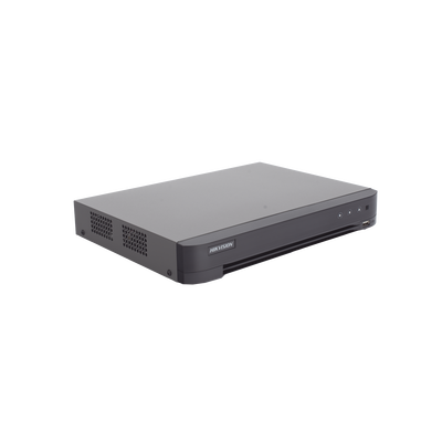 DVR 4 Canales TURBOHD + 2 Canales IP / 5 Megapixel Lite - 3K Lite / Audio de Dos Vías por Coaxitron / Reconocimiento Facial / ACUSENSE (Evista falsas alarmas) / 1 Bahía de Disco Duro / Salida de Video en Full HD DVR 4 Canales TURBOHD + 2 Canales IP / 5 Megapixel Lite - 3K Lite / Audio de Dos Vías por Coaxitron / Reconocimiento Facial / ACUSENSE (Evista falsas alarmas) / 1 Bahía de Disco Duro / Salida de Video en Full HD