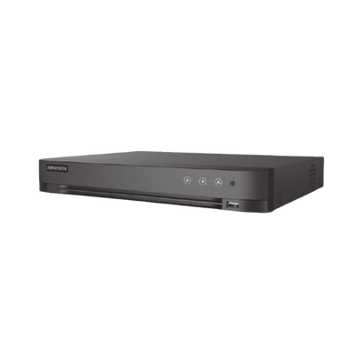 DVR 4 Canales TURBOHD + 2 Canales IP / 5 Megapixel Lite - 3K Lite / Audio de Dos Vías por Coaxitron / Reconocimiento Facial / ACUSENSE (Evista falsas alarmas) / 1 Bahía de Disco Duro / Salida de Video en Full HD DVR 4 Canales TURBOHD + 2 Canales IP / 5 Megapixel Lite - 3K Lite / Audio de Dos Vías por Coaxitron / Reconocimiento Facial / ACUSENSE (Evista falsas alarmas) / 1 Bahía de Disco Duro / Salida de Video en Full HD