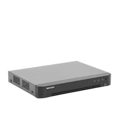 DVR 8 Megapixel / 4 Canales TURBOHD + 4 Canales IP / 1 Bahía de Disco Duro / Audio por Coaxitron