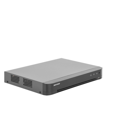 DVR 4 Canales TurboHD + 4 Canales IP / 8 Megapixel (4K) / Acusense (Evita Falsas Alarmas) / Audio por Coaxitron / 1 Bahía de Disco Duro / 4 Entradas de Alarma / 1 Salida de Alarma / H.265+ / Salida de Video en Full HD DVR 4 Canales TurboHD + 4 Canales IP / 8 Megapixel (4K) / Acusense (Evita Falsas Alarmas) / Audio por Coaxitron / 1 Bahía de Disco Duro / 4 Entradas de Alarma / 1 Salida de Alarma / H.265+ / Salida de Video en Full HD