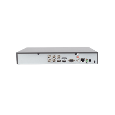 DVR 4 Canales TURBOHD + 4 Canales IP / 8 Megapixel (4K) / Audio de dos vías por Coaxitron / ACUSENSE / Reconocimiento Facial / 1 Bahía de Disco Duro / Salida de Video en Full HD / H.265+ DVR 4 Canales TURBOHD + 4 Canales IP / 8 Megapixel (4K) / Audio de dos vías por Coaxitron / ACUSENSE / Reconocimiento Facial / 1 Bahía de Disco Duro / Salida de Video en Full HD / H.265+