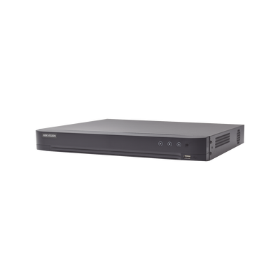 DVR 8 Canales TurboHD + 4 Canales IP / 5 Megapixel Lite - 3K Lite / Acusense (Evita falsas alarmas) / Audio por Coaxitron / 1 Bahía de Disco Duro / Reconocimiento Facial (Base de Datos) / H.265+ / Salida de Video en Full HD DVR 8 Canales TurboHD + 4 Canales IP / 5 Megapixel Lite - 3K Lite / Acusense (Evita falsas alarmas) / Audio por Coaxitron / 1 Bahía de Disco Duro / Reconocimiento Facial (Base de Datos) / H.265+ / Salida de Video en Full HD