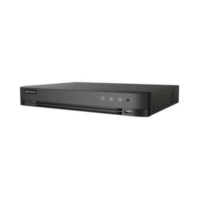DVR 8 Canales TurboHD + 8 Canales IP / 8 Megapixel (4K) / Acusense (Evita Falsas Alarmas) / Audio por Coaxitron / 1 Bahía de Disco Duro / H.265+ DVR 8 Canales TurboHD + 8 Canales IP / 8 Megapixel (4K) / Acusense (Evita Falsas Alarmas) / Audio por Coaxitron / 1 Bahía de Disco Duro / H.265+