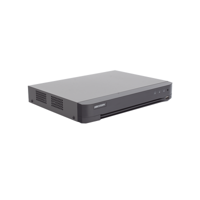 DVR 8 Canales TURBOHD + 8 Canales IP / 8 Megapixel (4K) / Audio por Coaxitron / ACUSENSE / Reconocimiento Facial / 1 Bahía de Disco Duro / Salida de Video en 4K / H.265+ DVR 8 Canales TURBOHD + 8 Canales IP / 8 Megapixel (4K) / Audio por Coaxitron / ACUSENSE / Reconocimiento Facial / 1 Bahía de Disco Duro / Salida de Video en 4K / H.265+