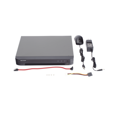 DVR 8 Canales TURBOHD + 8 Canales IP / 8 Megapixel (4K) / Audio de dos vías por Coaxitron / ACUSENSE / Reconocimiento Facial / 1 Bahía de Disco Duro / Salida de Video en 4K / H.265+ DVR 8 Canales TURBOHD + 8 Canales IP / 8 Megapixel (4K) / Audio de dos vías por Coaxitron / ACUSENSE / Reconocimiento Facial / 1 Bahía de Disco Duro / Salida de Video en 4K / H.265+