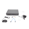 (ACUSENSE / Evita Falsas Alarmas) DVR 4 Megapixel / 16 Canales TURBOHD + 8 Canales IP / 1 Bahía de Disco Duro / Audio por Coaxitron / Salida de Vídeo en Full HD