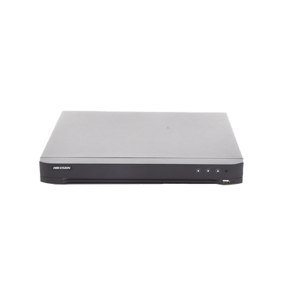 (ACUSENSE / Evita Falsas Alarmas) DVR 4K / 16 Canales TURBOHD + 16 Canales IP / 2 Bahía de Disco Duro / Audio por Coaxitron / Salida de Vídeo en 4K / Entrada Salida de Alarma (ACUSENSE / Evita Falsas Alarmas) DVR 4K / 16 Canales TURBOHD + 16 Canales IP / 2 Bahía de Disco Duro / Audio por Coaxitron / Salida de Vídeo en 4K / Entrada Salida de Alarma