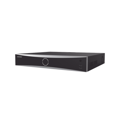 NVR 32 Megapixel (8K) / Reconocimiento Facial (Base de Datos) / 16 Canales IP / 4 Bahías de Disco Duro / HDMI en 8K / ACUSENSE / Soporta POS / AcuSearch