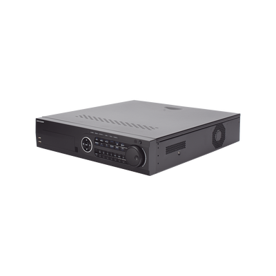 DVR 16 Canales TurboHD + 8 Canales IP / 3K / 5 Megapixel / 8 Bahías de Disco Duro / 16 Entradas de Audio Fisicas (Microfono por Separado) / Audio por coaxitron / Acusense / 16 Entradas de Alarma / POS / H.265+
